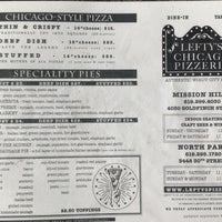 Foto tomada en Lefty&amp;#39;s Chicago Pizzeria  por Lefty&amp;#39;s Chicago Pizzeria el 11/10/2016