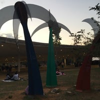 Photo taken at Jardim das Esculturas by Alexandre I. on 7/30/2017