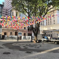 Photo taken at Praça do Patriarca by Alexandre I. on 6/15/2019