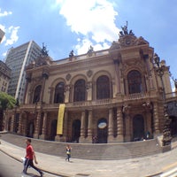 Photo taken at Theatro Municipal de São Paulo by Paula Cristina C. on 1/12/2015