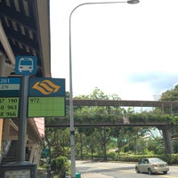 Photo taken at Bus Stop 44261 (Blk 270) by halford0078 on 4/9/2017