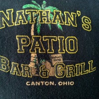 Photo taken at Nathan&amp;#39;s Patio Bar and Grille by Ryan R. on 3/20/2013