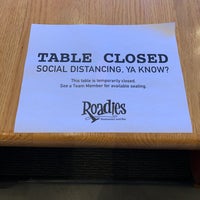Photo taken at Roadies Restaurant and Bar by Andrew L. on 6/14/2020