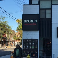 Photo taken at Aroma Espresso Bar by Andrew L. on 10/16/2017
