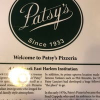 Photo taken at Patsy&amp;#39;s Pizzeria by Andrew L. on 5/12/2018