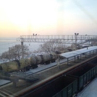 Photo taken at станция «Вторая речка» by Марго on 12/29/2014