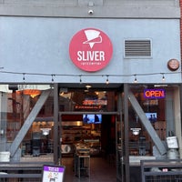 Photo taken at Sliver Pizzeria by Sean R. on 4/2/2024