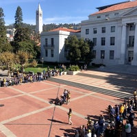 Photo taken at Sproul Plaza by Sean R. on 10/29/2022