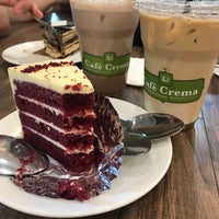 Photo taken at Café Crema by ROONG S. on 8/12/2018