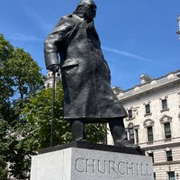Photo taken at Winston Churchill Statue by Jeff W. on 8/6/2022