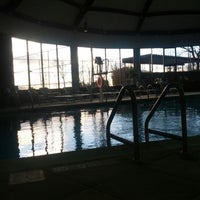Photo taken at North shore Towers Pool by Jessica S. on 11/24/2012