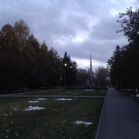Photo taken at Сквер Славы by Slava S. on 10/14/2016