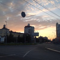 Photo taken at Площадь Кондратюка by Slava S. on 8/1/2016