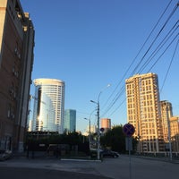 Photo taken at Октябрьский пешеходный мост by Slava S. on 6/21/2017