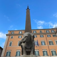 Photo taken at Elefantino e Obelisco della Minerva by Maria S. on 12/27/2022
