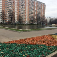 Photo taken at Вишневский пруд by Алина П. on 10/22/2016
