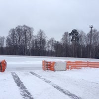 Photo taken at Стадион Олимпийские Надежды by Катерина Ш. on 12/28/2014