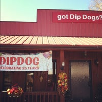 Photo taken at Dip Dog Stand by Christina W. on 10/16/2012