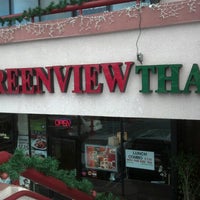 Photo taken at Greenview Thai by The M. on 12/24/2012