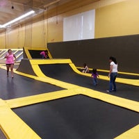 Photo taken at Jump Highway Trampoline Park by Mario F. on 10/6/2013