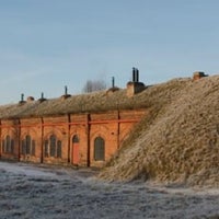 Photo taken at Kaunas fortress VII fort by Vladimir O. on 9/12/2013