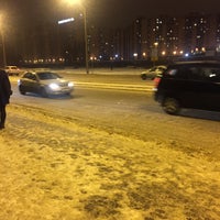 Photo taken at Остановка у 23 о/м by Leracaspian🦊 on 1/17/2017