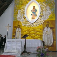 Photo taken at Igreja Verde by Aline G. on 12/15/2012
