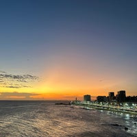 Photo taken at Praia da Barra by Guto S. on 2/15/2023