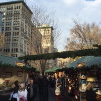 Photo taken at Union Square Holiday Market by Arina V. on 12/14/2015