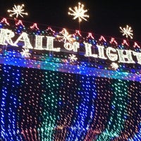 Photo taken at Austin Trail of Lights by Wendy C. on 12/24/2012