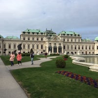 Photo taken at Belvedere Palace Garden by Michael W. on 4/8/2017