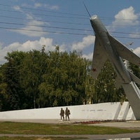 Photo taken at Памятник Авиаторам by Alexander S. on 8/3/2014