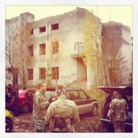Photo taken at Paintball club &amp;quot;Forester&amp;quot; by Юлий Л. on 10/28/2012