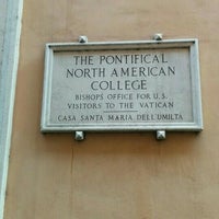 Photo taken at Pontifical North American College – Casa Santa Maria by Eugene M. on 12/7/2015