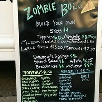 Photo taken at Zombie Bob&amp;#39;s Pizza by Eugene M. on 10/2/2014