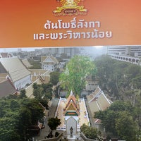 Photo taken at Wat Mahathat Yuwarajarangsarit Rajaworamahavihara by Sutthipong S. on 12/31/2023