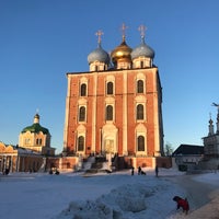 Photo taken at Рязанский кремль by Aleksandr D. on 2/23/2018