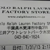 Polo Ralph Lauren Factory Store Clothing Store In 木更津市