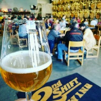 Photo taken at 2nd Shift Brewing and Tasting Room by Chris B. on 1/21/2017
