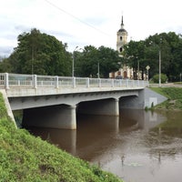Photo taken at Большой Ильинский мост by Дария on 7/9/2016
