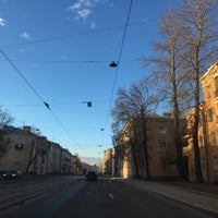 Photo taken at Среднеохтинский проспект by Мария М. on 3/30/2017