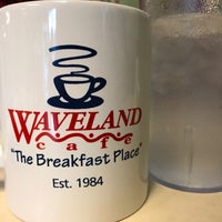 Photo taken at Waveland Cafe by Justin C. on 9/30/2017