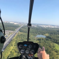 Photo taken at Вертолетный Центр Аэросоюз-Ясенево by Daria on 8/26/2018