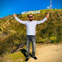 Photo taken at Hollywood Sign - Beachwood Canyon Trail by 🌞 Serkan on 1/14/2020