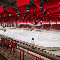 Photo taken at Zimní stadion HC Slavia Praha by Dan D. on 10/9/2021