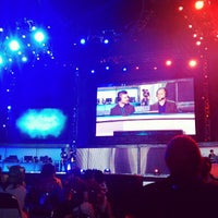 Photo taken at League of Legends Season Two World Playoffs at LA Live by Hau T. on 10/5/2012