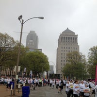 Photo taken at St. Louis Color Run by Tony L. on 4/27/2013