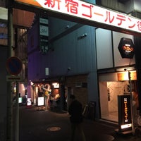 Photo taken at Shinjuku Golden-gai by Michael S. on 3/26/2016