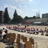 Photo taken at 杉並区立 八成小学校 by Tomoya Y. on 5/31/2014