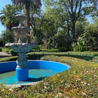 Photo taken at Jardín de Arte Tlacoquemécatl by Diego H. on 10/25/2020